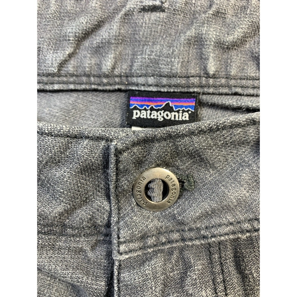 Patagonia Shorts Mens 32 Gray Workwear Outdoor Denim - Picture 2 of 5